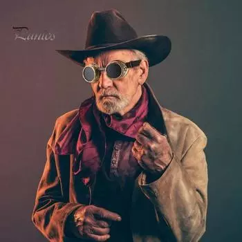 Очки в стиле стимпанк в стиле ретро, устойчивые к царапинам и ультрафиолету, винтажные классные очки на Хэллоуин для косплея на Хэллоуин античный бронзовый