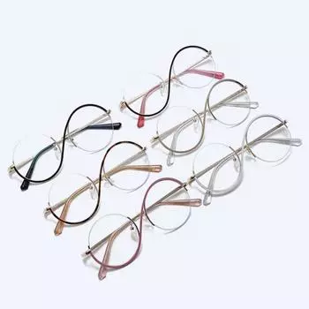 Очки ведьмы, культовый дизайн, плоские зеркала, легкая металлическая оправа, ножки в форме буквы S, круглые очки, реквизит для вечеринок на Хэллоуин, очки для косплея