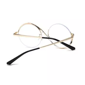Очки ведьмы Yousheng, культовый дизайн, плоские зеркала, легкая металлическая оправа, ножки в форме буквы S, круглые очки, реквизит для вечеринок на Хэллоуин, очки для косплея