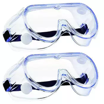 Очки Защитные очки Противозапотевающие очки Защитные прозрачные линзы Непрямая вентиляция Широкий обзор Регулируемый брызг Мягкий Легкий вес