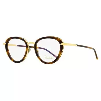 Очки женские овальные Pomellato PM0058O 002 Золотые Гавана 51 мм 002