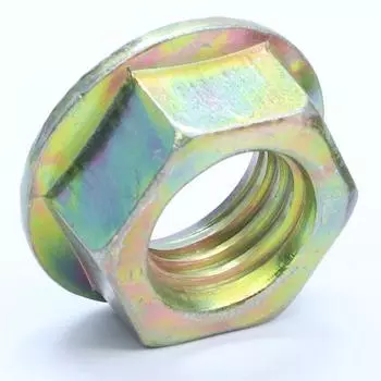 Оцинкованная шестигранная гайка с фланцем и шайбой M3/M4/M5, класс 4.8/10.9 M4 (Grade 4.8 Zinc Plated)