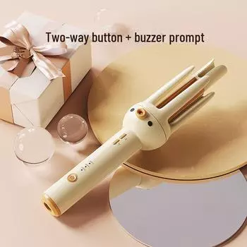 Octopus 28 мм Автоматическая плойка с отрицательными ионами для создания пушистых волн розовый