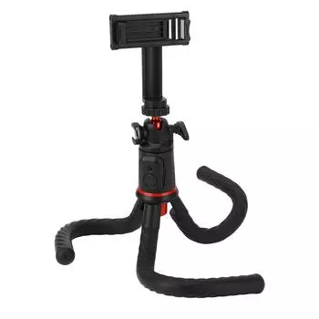 Octopus Bluetooth Selfie Stick Tripod с дистанционным управлением, вращающийся на 360 градусов, портативный дорожный штатив St