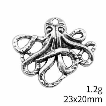 Octopus Charms Components Lot Jewelry Tools