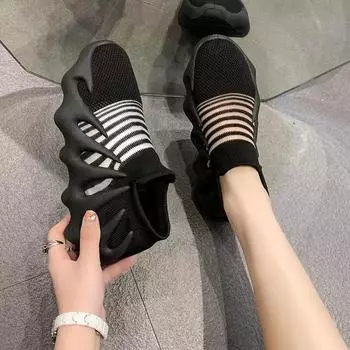 Octopus Coconut Shoes женские кроссовки Campus Summer Mesh Thin Breathable Volcano Running Sneakers 40 бежевый