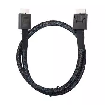 OCuLink SFF-8611 Male to SFF-8611 Male Connector Cable High Speed SSD Data Active Cable 50 см 19,7 дюймов