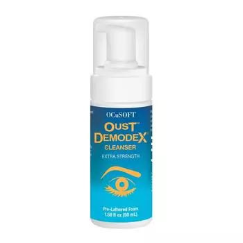 OCuSOFT Oust Demodex Foam Cleanser - Extra Strength OCuSOFT Oust Demodex Foam Cleanser - Extra Strength - с маслом чайного дерева, 1 шт.