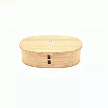 Odate Kogeisha Akita Cedar Magewappa Oval Bento No Dividers 2430 (Large)