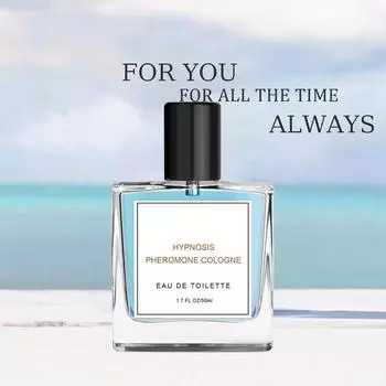 Одеколон Феромон Парфюмированное масло Стойкие духи Подходит для Дня святого Валентина, вечеринки, музыкального фестиваля, свидания 50 мл синий