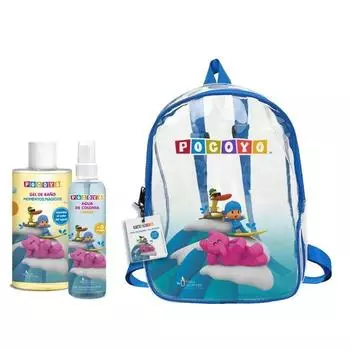 Одеколон-спрей Cartoon Pocoyo 150 мл, набор из 3 предметов