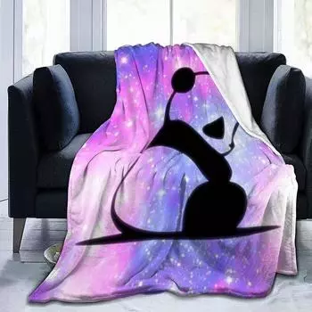 Одеяла с принтом Домашний текстиль Маленькие животные Мультфильм Фланелевое одеяло Крест 80-100