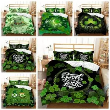 Одеяло Clover Doona, комплект пододеяльников, наволочка, односпальная двуспальная кровать размера «queen-size» Single 135x200cm