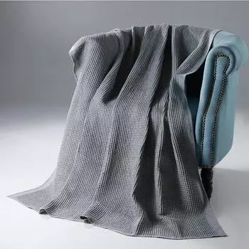 Одеяло для авиации Одеяло для сна Одеяло с кондиционером Одеяло для дивана Летнее прохладное одеяло Одеяло для кровати Одеяло для сна для взрослых 130x180cm темно-серого