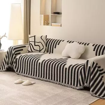 Одеяло для дивана из синели, универсальный чехол для дивана на четыре сезона, полотенце для дивана, ткань для чехла на диван с защитой от кошачьих царапин 180*130cm