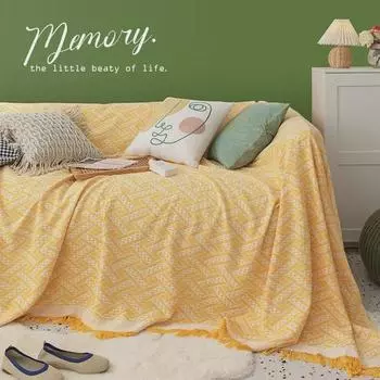 Одеяло для дивана Nordic Internet Celebrity Full-Cover - Универсальный дизайн «все включено» 90*90cm