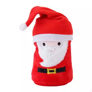 Одеяло для кровати, милое мягкое рождественское портативное одеяло для дивана для дома, кабинета, Elf