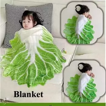 Одеяло для сна Одеяло с капустой и клецками Одеяло с индийскими оладьями Одеяло с блинами Одеяло с кондиционером Одеяло с одним офисным буррито 85*85