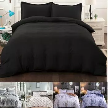 Одеяло Doona с цветочным рисунком, комплект пододеяльников для кровати, двуспальная наволочка размера «queen-size» Single 135x200cm