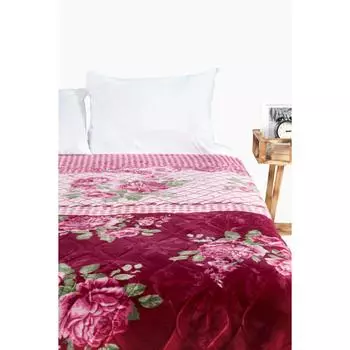 Одеяло двойное-rosrey Claret Red