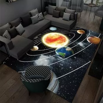 Одеяло и декор серии 3D Universe Planet для детской спальни и гостиной 40x60cm