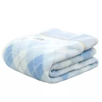 Одеяло и роскошный объем Nishikawa Acrylic 140 x 200 Влагопоглощение и тепло Сделано в Сделано в Антибактериальное и запах Статическое электричество 2 Сделано синий