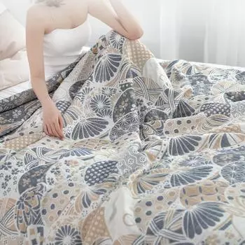 Одеяло из 100% хлопка для дивана-кровати, кресла, дивана, 4-слойное хлопковое одеяло, вязаное тканое одеяло в стиле бохо, универсальное супермягкое декоративное одеяло для женщин 150x200cm красный