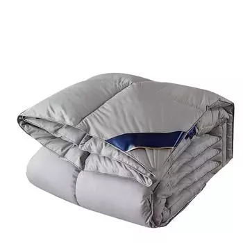 Одеяло из химического волокна, удобное, приятное для кожи, постельное белье, одеяло для отеля, курорта, дома, серое, 200x230 см/ 200x230cm/ 2.19x2.52yd 2.5kg серый