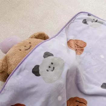 Одеяло из микрофибры Jelly Crew Toodley_Mummy Cossun — популярная фраза в Корее. Tudli_Musun Microfiber Blanket