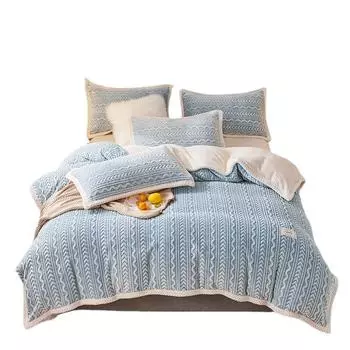 Одеяло из молочного плюша, Одеяло для кондиционирования воздуха, Утолщенное офисное одеяло, Одеяло для дивана 100150cm