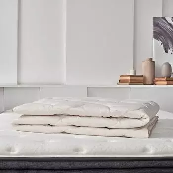 Одеяло из СУПЕРПРОМЫТОЙ ШЕРСТИ (Двухместный - 195х215 см)