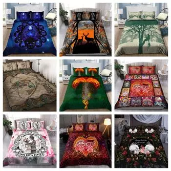 Одеяло, комплект пододеяльников, футболка Tmarc Premium, наволочка с принтом «Арборист, лесоруб, лесоруб, бензопила» Single 135x200cm