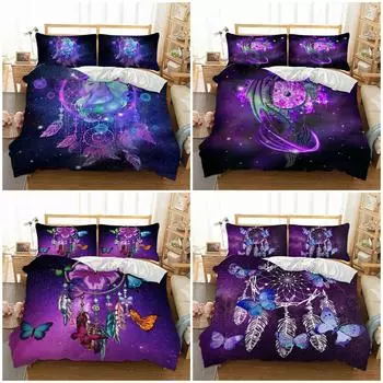 Одеяло «Ловец снов» Doona, комплект пододеяльников, одноместное двуспальное постельное белье размера «queen-size» и размера «king-size» Single 135x200cm