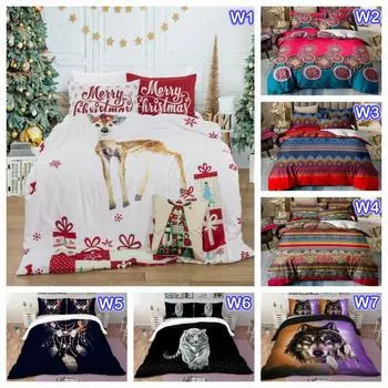 Одеяло Mandala Tiger Doona, комплект пододеяльников, одинарное/двойное/королевское/королевское постельное белье Single 135x200cm