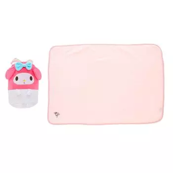 Одеяло Marushin Mascot со шнурком Sanrio My Melody Fluffy My Melody В70 x Ш100 см Одеяло милое пушистое стильное товары для холодной погоды 3245011800 Прибл.