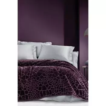 Одеяло Meave с двойным тиснением - Вишня