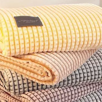 Одеяло офисное одеяло коралловое бархатное одеяло фланелевое одеяло летнее одеяло с кондиционером детское маленькое одеяло 70*100