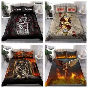 Одеяло, пододеяльник, футболка Tmarc Tee Aztec Mexico, комплект постельного белья с принтом, домашний текстиль Single 135x200cm