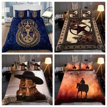 Одеяло, пододеяльник, набор символов хиппи с любовью, постельное белье, домашний текстиль Single 135x200cm