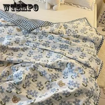 Одеяло Покрывала Механическая стирка Тонкое одеяло Летнее одеяло Одноместное двуспальное покрывало Кровать с кондиционером Одеяло 150cmX200cm