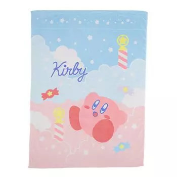 Одеяло-полотенце Marushin для детей с персонажем Кирби Nintendo Kirby the Star, милое хлопковое одеяло для сна для девочек и мальчиков, летнее детское одеяло для детского сада 4585016600