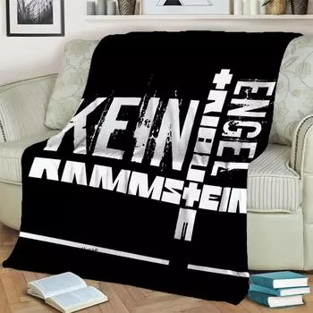 Одеяло Rammstein Heavy Metal Band в подарок на все сезоны
