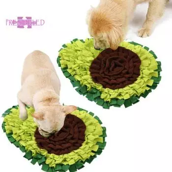 Одеяло с авокадо, интерактивный коврик для собак, коврик для кормления, диспенсер для лакомств, игрушка для маленьких и больших собак, кошек, кроликов Avocado
