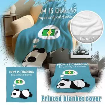Одеяло с цифровой печатью, подарок на День матери для мамы One Size