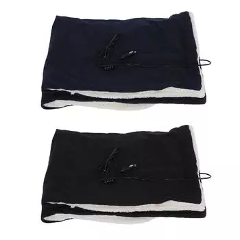 Одеяло с подогревом, электрическое одеяло 12 В, мягкое хлопковое одеяло с подогревом для поддержания тепла в домашнем офисе Black