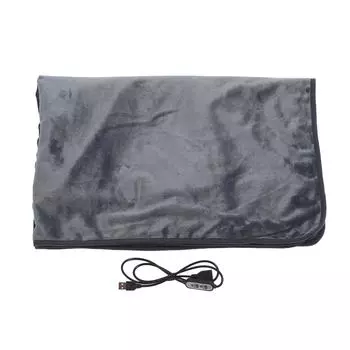 Одеяло с подогревом, накидка-шаль с подогревом, моющееся, носимое одеяло-обертка для кемпинга, офиса, дома