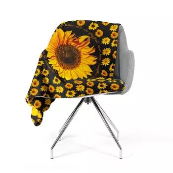 Одеяло с подсолнухом, фланелевое одеяло, ультра-мягкое теплое, удобное покрывало для кровати, зимнее покрывало, гобелен, плюшевое летнее одеяло, домашний текстиль M