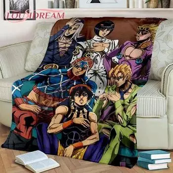 Одеяло с причудливыми приключениями ДжоДжо Kaicho Ha Maid Sama, одеяла в стиле аниме, милое одеяло с героями мультфильмов, легкое теплое одеяло для дивана-кровати 30x40in