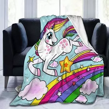 Одеяло с принтом Фланелевое одеяло для дивана Одеяло с цифровой печатью 80-100