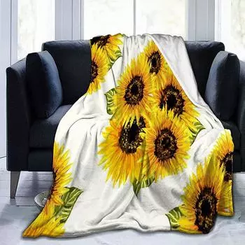 Одеяло с принтом Фланелевое одеяло для дивана Одеяло с цифровой печатью 80-100